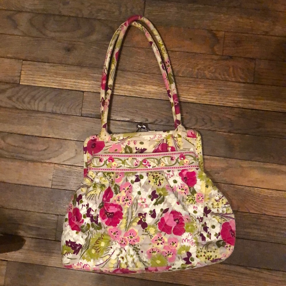 Vera Bradley quilted floral bag